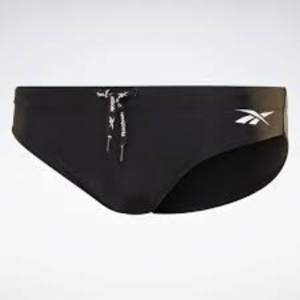 Reebok Men's Swimwear Tech Knit Swim Black Size Large - Picture 6 of 14